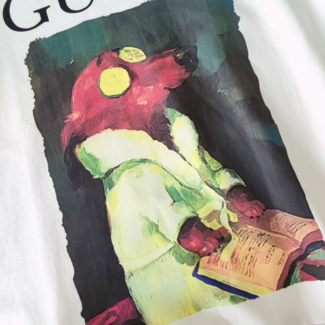 Gucci /古驰 趣味卡通圆领卫衣 黑色