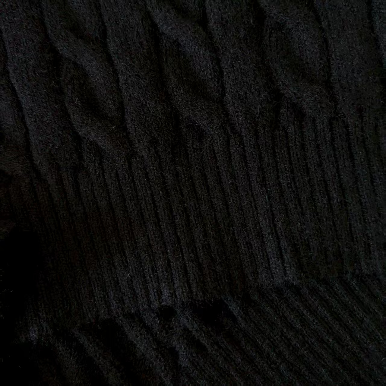 Ralph Lauren/拉夫劳伦 纯色LOGO刺绣圆领套头长袖毛衣黑色 藏青 卡其 灰色