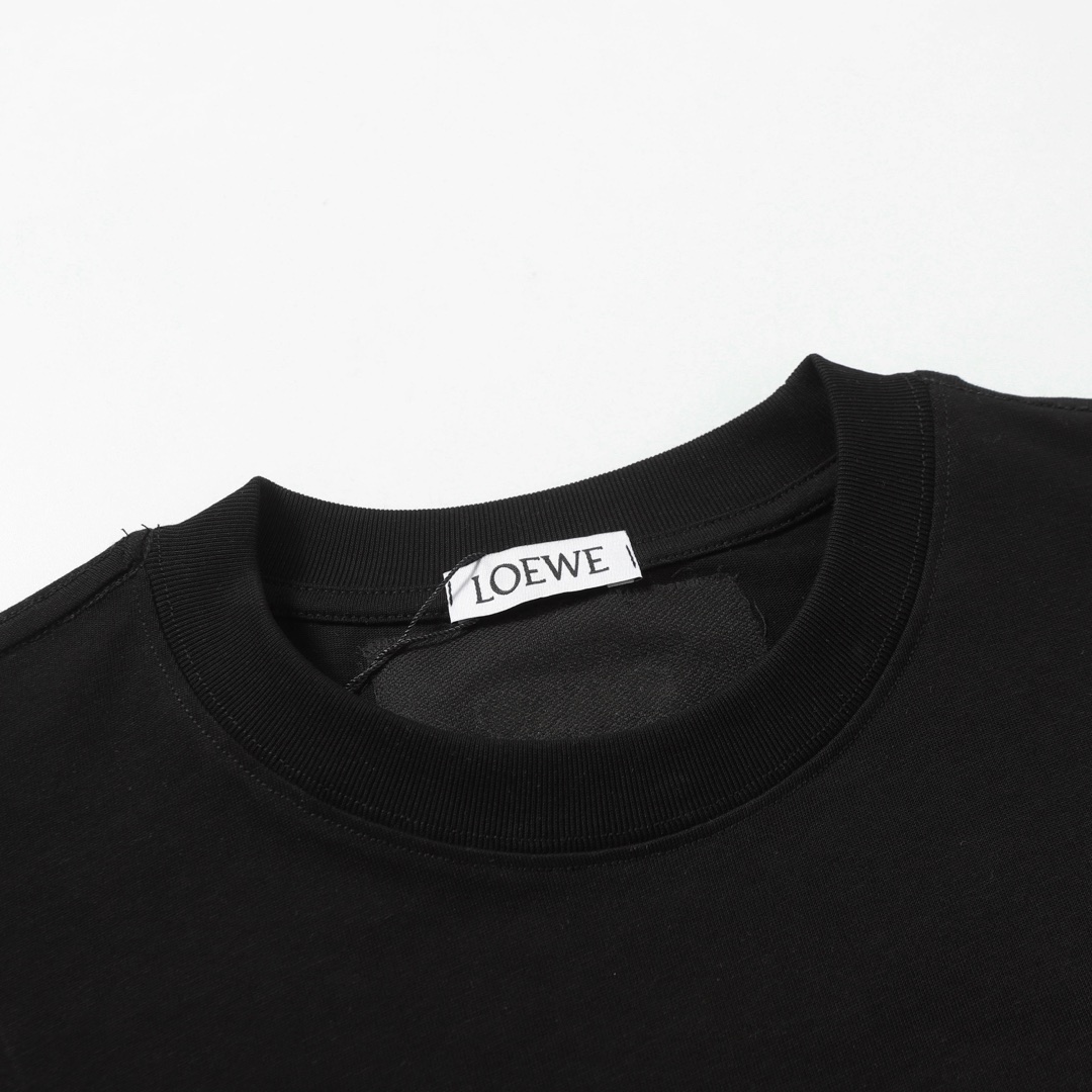 Loewe 罗意威 仙人掌图案圆领短袖T恤半袖-Top High Quatity Cheap Sneakers Fashion Clothing Clothes Bags handbags Shoes of all Brand wholesale With The best Quality And Beautiful Price from China Factory Chinese suppliers wholesaler seller Loewe 罗意威 仙人掌图案圆领短袖T恤半袖