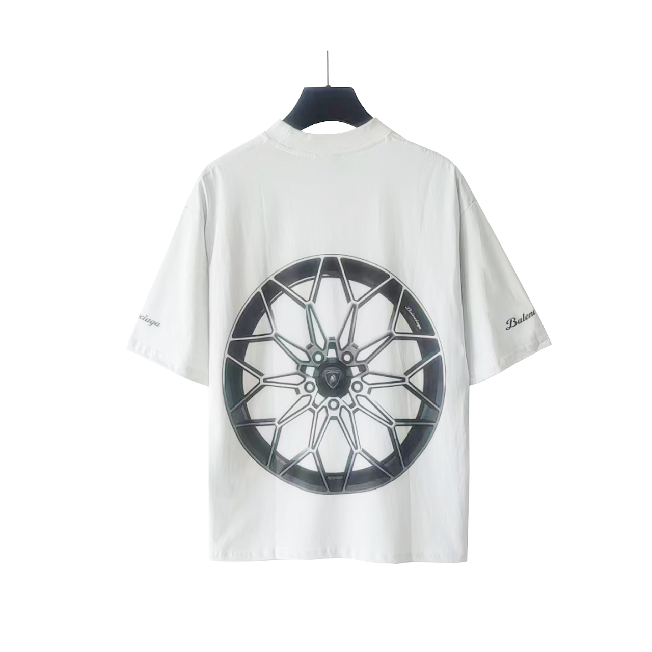 巴黎世家/Balenciaga x 兰博基尼短袖 白-Chinese UA Cheap High Quatity Brand Clothes Bags handbags Sneakers wholesale wholesaler seller from China Factory suppliers Fashion Clothing Shoes best Quality Beautiful Price 巴黎世家/Balenciaga x 兰博基尼短袖 白