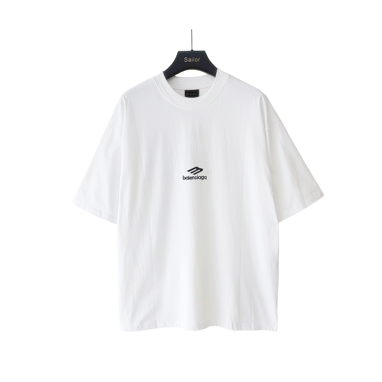 巴黎世家/Balenciaga 大M刺绣短袖 刺绣区分 白色 巴黎世家/Balenciaga 大M刺绣短袖 刺绣区分 白色