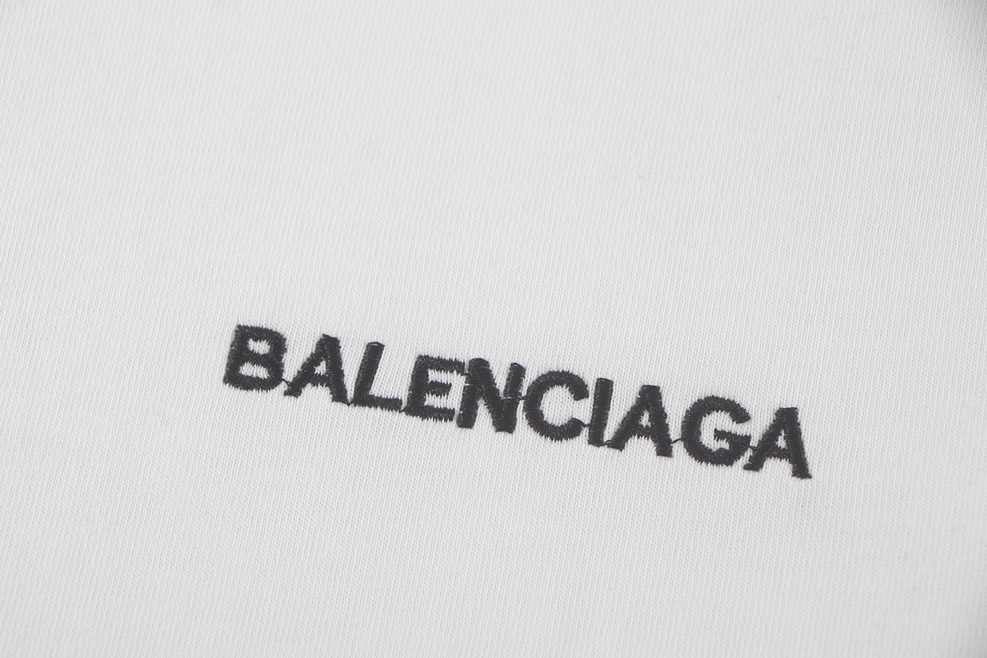 BALENClAGA/巴黎世家 贴布刺绣袖章短袖