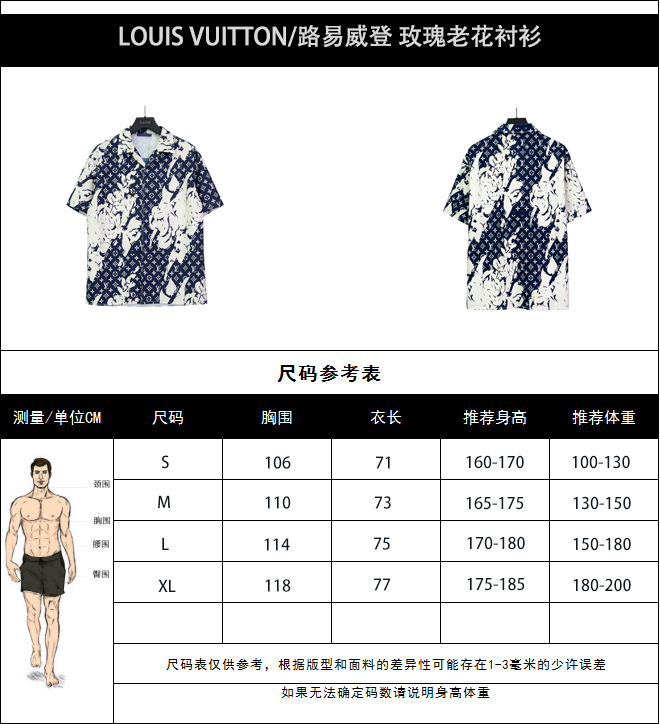 LOUIS VUITTON/路易威登 玫瑰老花衬衫-Top High Quatity Cheap Sneakers Fashion Clothing Clothes Bags handbags Shoes of all Brand wholesale With The best Quality And Beautiful Price from China Factory Chinese suppliers wholesaler seller LOUIS VUITTON/路易威登 玫瑰老花衬衫