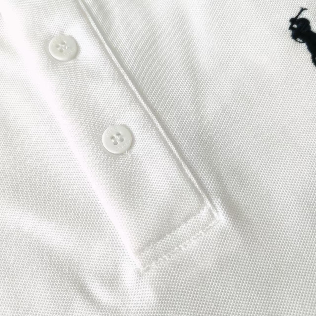 Ralph Lauren/拉夫劳伦 定制小标logo短袖T桖 男女同款 休闲polo衫