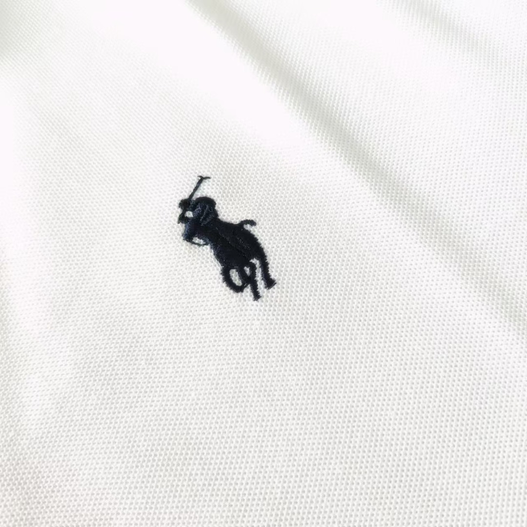Ralph Lauren/拉夫劳伦 定制小标logo短袖T桖 男女同款 休闲polo衫