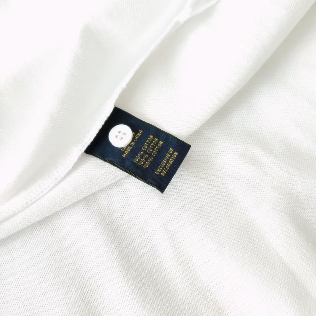 Ralph Lauren/拉夫劳伦 定制小标logo短袖T桖 男女同款 休闲polo衫