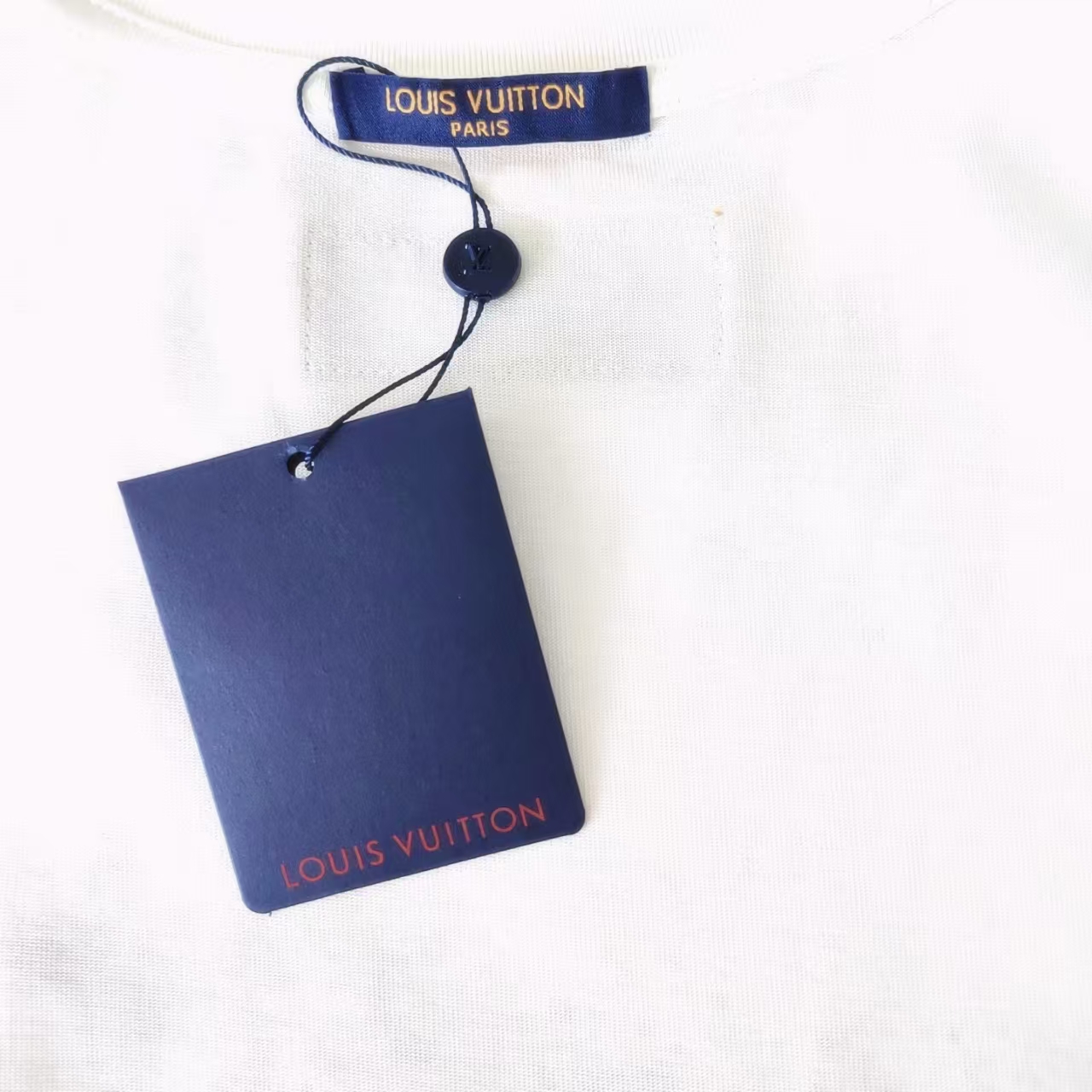 Louis Vuitton路易威登 字母logo印花短袖 白色