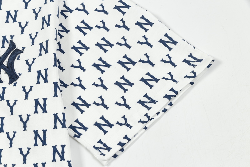 MLB 绣制小标满印字母短袖T桖-Chinese UA Cheap High Quatity Brand Clothes Bags handbags Sneakers wholesale wholesaler seller from China Factory suppliers Fashion Clothing Shoes best Quality Beautiful Price MLB 绣制小标满印字母短袖T桖