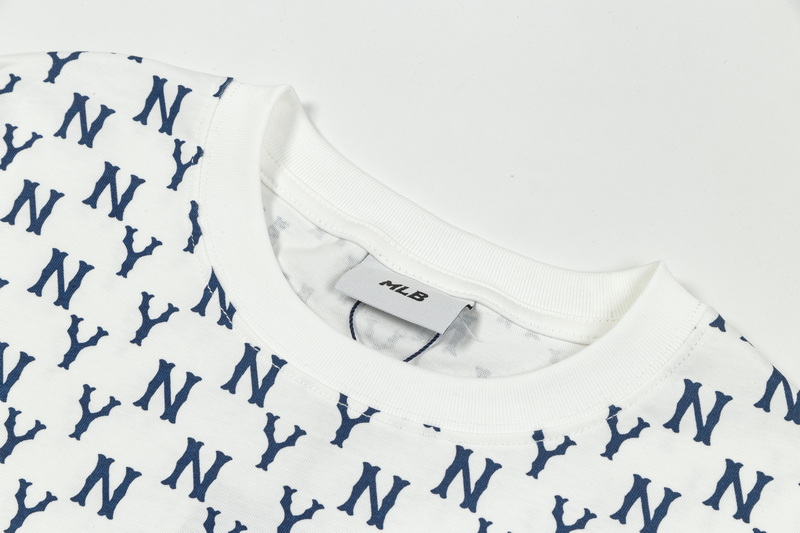 MLB 绣制小标满印字母短袖T桖-Chinese UA Cheap High Quatity Brand Clothes Bags handbags Sneakers wholesale wholesaler seller from China Factory suppliers Fashion Clothing Shoes best Quality Beautiful Price MLB 绣制小标满印字母短袖T桖