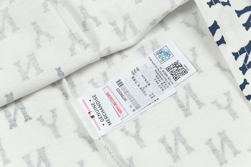 MLB 绣制小标满印字母短袖T桖-Chinese UA Cheap High Quatity Brand Clothes Bags handbags Sneakers wholesale wholesaler seller from China Factory suppliers Fashion Clothing Shoes best Quality Beautiful Price MLB 绣制小标满印字母短袖T桖