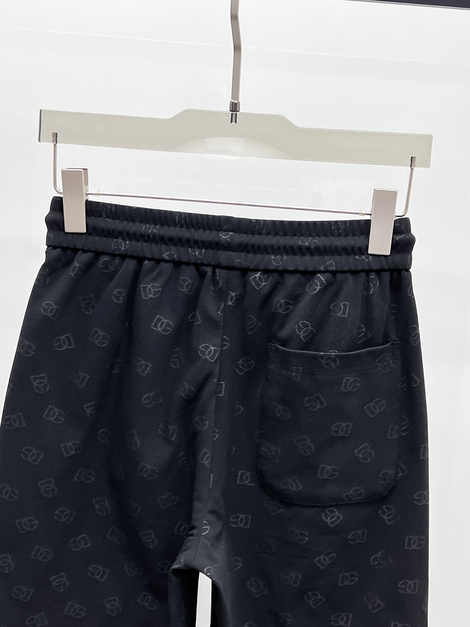 Dolce & Gabbana Men's Luxury Black Logo Print Casual Shorts 5 a1747228521486 6751