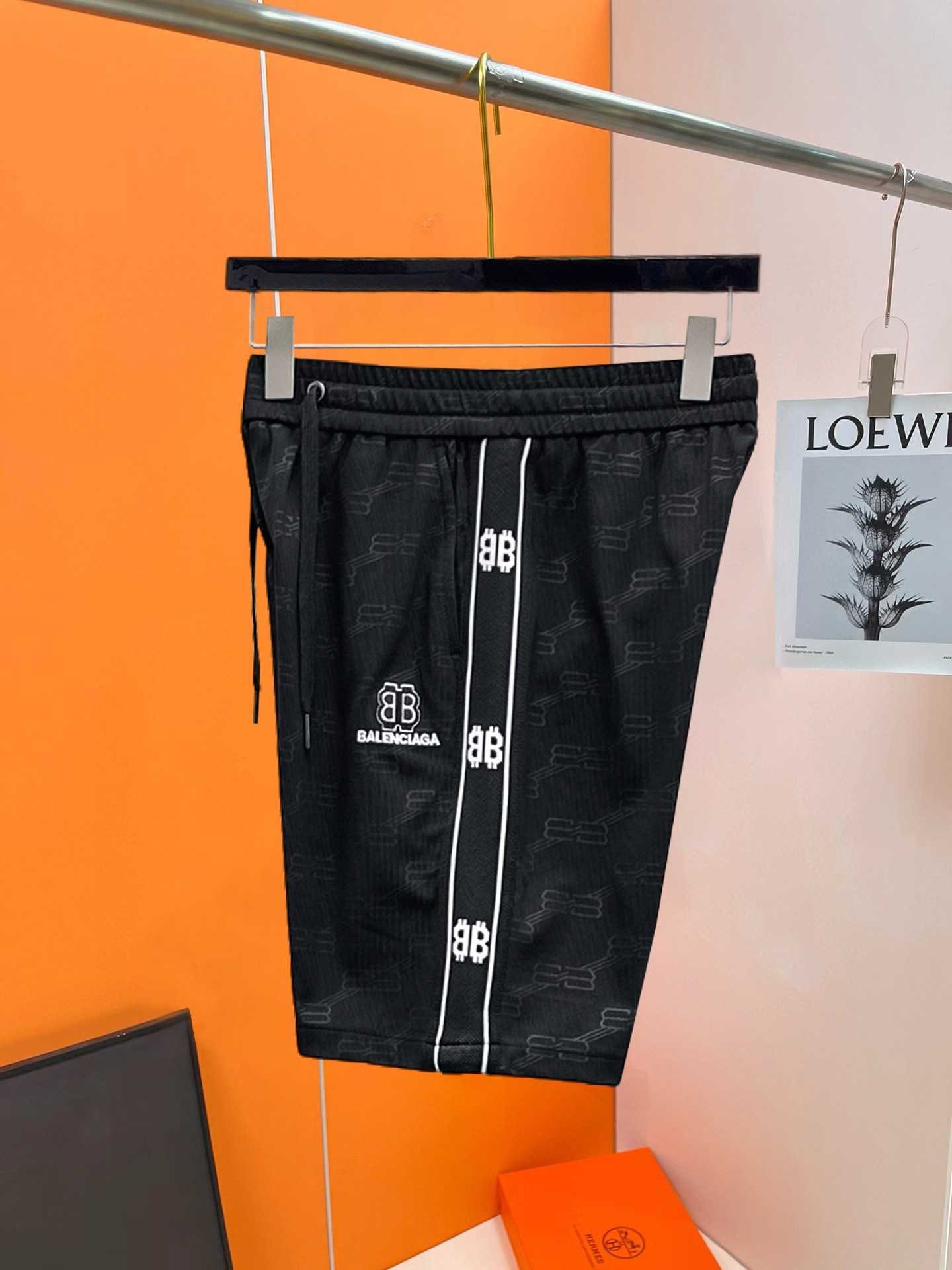 Balenciaga 巴黎世家 2026ss夏季新款 休闲短裤