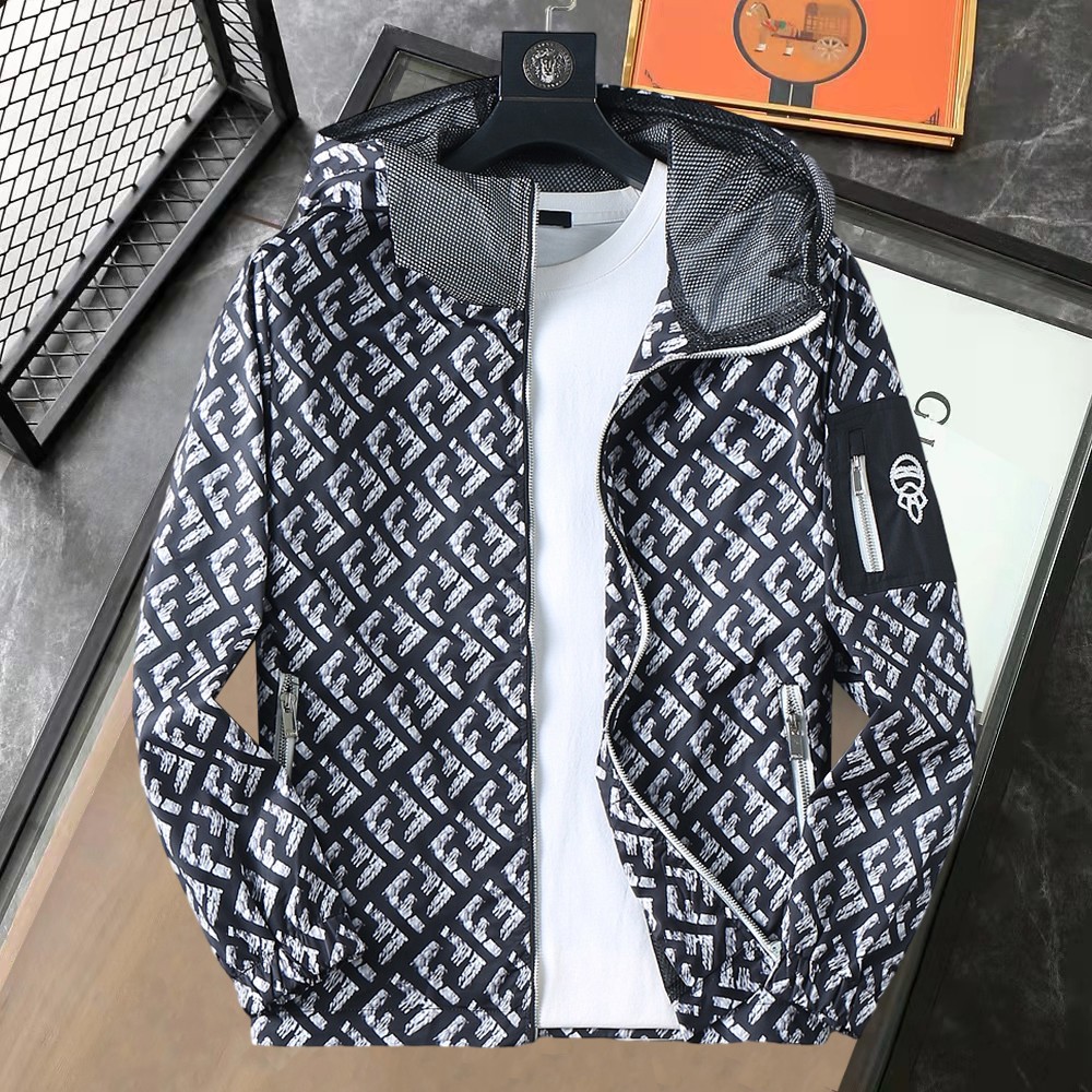 NO:737169,Fendi's 2026 spring new jacket, the new product on the show is in perfect condition, comfortable and warm, complete with three labels, full and attractive color, very outstanding design, easily enhances the sense of fashion, extremely elegant and rigorous workmanship, neat and meticulous wiring!  A masterpiece from a famous designer!  The upper body does not look bloated and is super handsome!  Available sizes M ~ XXXL,,fendi,jackets & coats,jackets & coats,19860909芬迪 2026开春新款夹克外套,秀场新品品相非常完美,舒适保暖,三标齐全色泽饱满诱人,非常出彩的设计,轻松将时髦感进阶,做工极为考究严谨,走线工整细致！大牌设计师巨作！上身不显臃肿、超级帅气！现货码数M ～ XXXL,,fendi,jackets & coats,jackets & coats,,Men's clothing