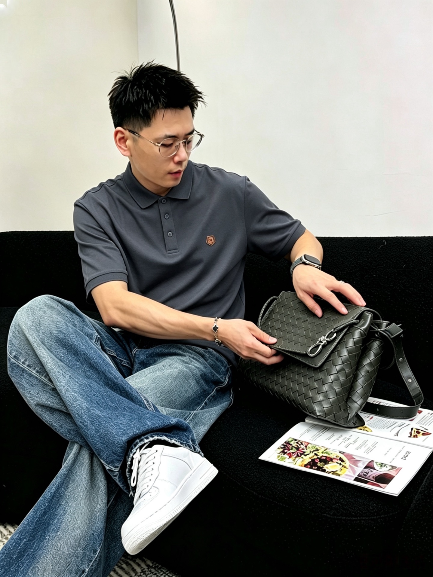 Zegna杰尼亚26ss高级男士商务休闲珠地棉翻领POLO衫，贸易公司渠道货，源自原厂代工出品，高端品鉴
