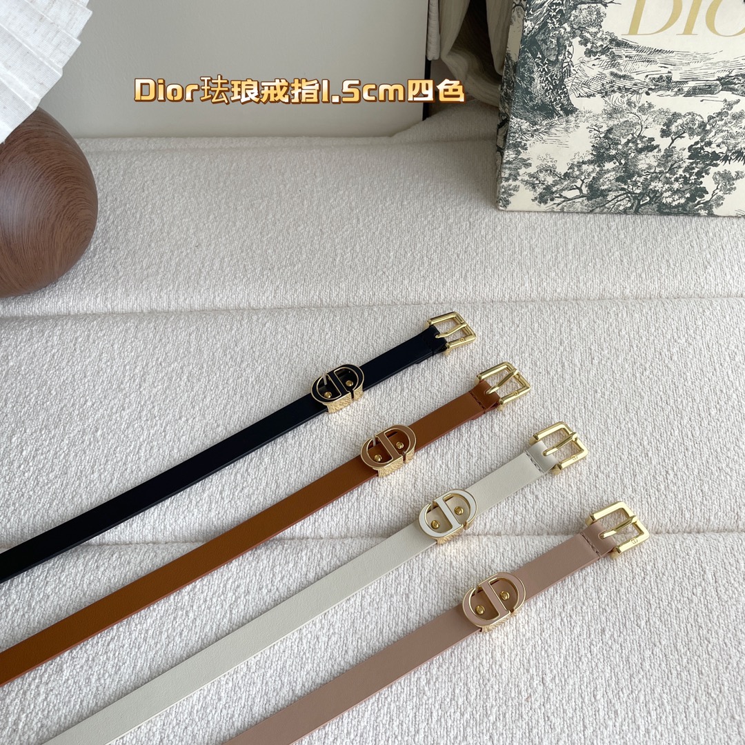 Dior Dior新款针扣1.5cm四色