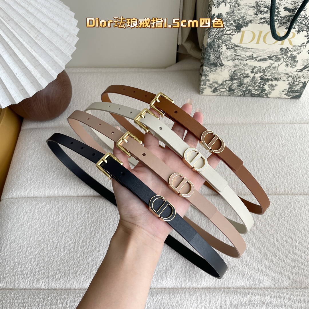 Dior Dior新款针扣1.5cm四色