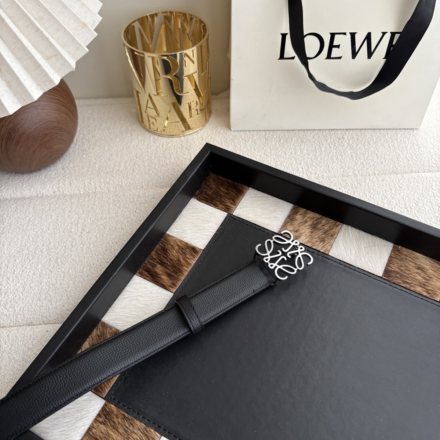 Loewe Anagram Anchor 2.8cm/ Cintura Cintura