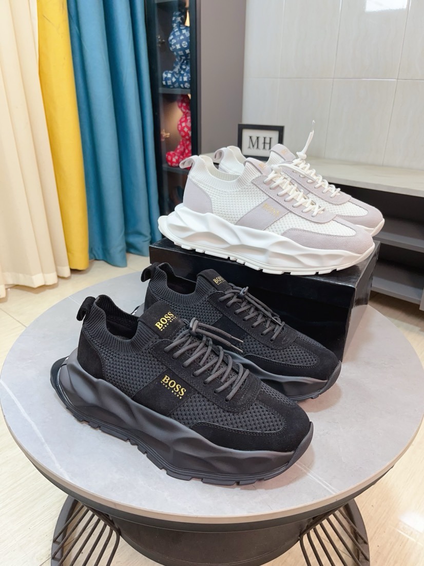 NO:557771,[boss] High-end series of men's sports shoes, with classic design, becoming a never-ending fashion darling, classic casual style. The upper is made of cowhide leather, embellished with brand logo, highlighting the brand charm; the first layer of genuine leather is [sun][sun] brand-specific outsole, wear-resistant, lightweight, size: 38-44,,cowhide19860909【boss】 高端系列运动男鞋,以经典的设计成为永不落幕的时尚宠儿,经典的休闲造型.鞋面采用牛皮鞋面 品牌logo点缀 彰显品牌魅力；头层真皮里[太阳][太阳]品牌专用大底,耐磨,轻便,码数:38-44,,cowhide,Men's shoes