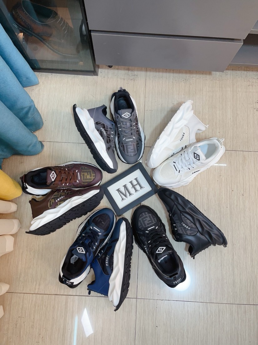 NO:273807,【FENDI.Fendi】New style boutique casual shoes Original high-quality upper imported cowhide splicing, genuine leather inner thickened latex insole, fashionable style, dynamic original Fendi comfortable sole, simple and generous sports and leisure. Size 38-44,,fendi,fendi,cowhide,cowhide19860909【FENDI.芬迪】新款 精品休闲鞋 原版高品质鞋面进口牛皮拼接制作 真皮内里加厚乳胶鞋垫版型时尚 动感十足原版芬迪舒适大底 简洁大方运动休闲.码数38-44,,fendi,fendi,cowhide,Men's shoes