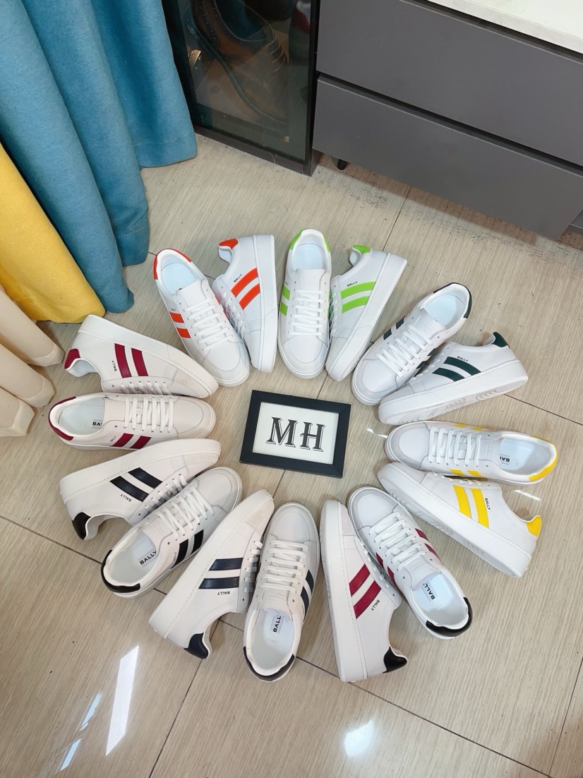 NO:274514,BALLY/Bali New leather casual sneakers for men!  Made of imported calfskin, paired with classic rubber soles, this sneaker incorporates a modern atmosphere into the timeless design. Sheepskin inside is comfortable and fashionable!  Packed with original box!  Size38-45,,bally,sneakers,cowhide,sheepskin19860909BALLY/巴利 男士新款皮革休闲运动鞋！这款运动鞋采用进口小牛皮制成,搭配经典橡胶鞋底,在永恒的设计中融入现代气息.内里羊皮 上脚舒适,时尚洋气！配原盒包装！ Size38-45,,bally,sneakers,cowhide,sheepskin,Men's shoes