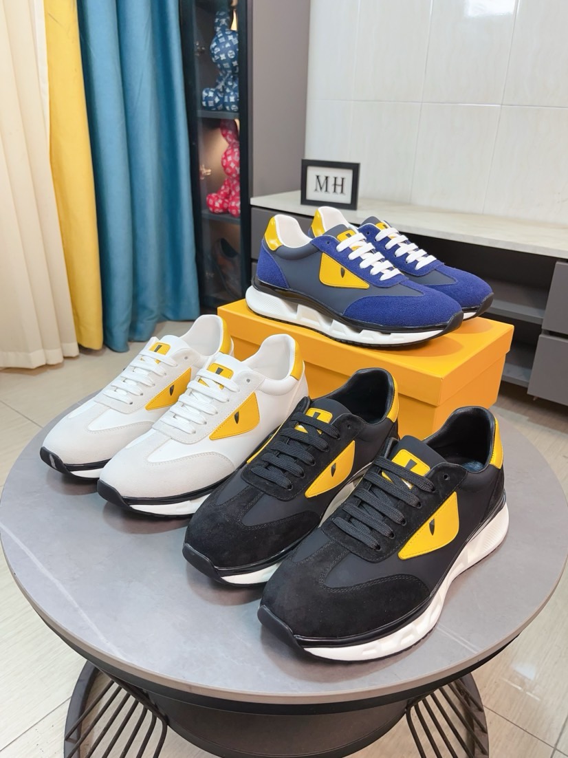 NO:275461,【fendi】Fendi classic comfortable men, this complex sneaker is made of soft calf leather genuine leather inner original ultralight rubber rough-grained sole. This unique and light style is suitable for the casual and exquisite sensibility of this season. It is comfortable and natural to wear. It is casual and traveling everyday in autumn and winter!  38/44, fendi, fendi, sneakers, cowhide19860909【fendi】芬迪经典舒适男士,这款复杂的运动鞋是由柔软的小牛皮真皮内里原版超轻橡胶材质粗纹大底 这种独特的轻薄风格适合这个季节的随意而精致的感性,上脚舒适自然 秋冬休闲出行日常款！38/44,,fendi,fendi,sneakers,cowhide,Men's shoes