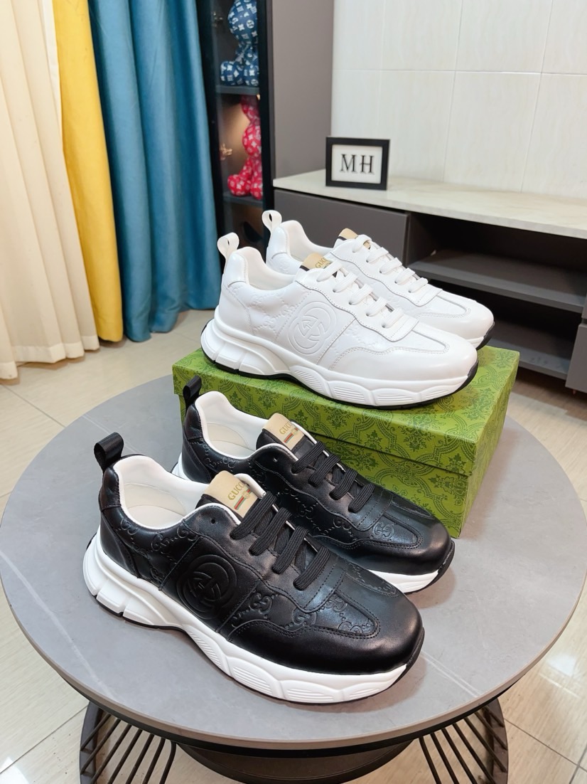 NO:275878,GUCCI [Gucci] new high-end brand of men's shoes, latest fashionable casual men's shoes, trendy and versatile style, relaxed and sporty upper imported Italian top layer cowhide leather, plus super fine workmanship. Original personalized fashionable rubber wear-resistant sole, light and comfortable on the feet, size 38-44,,gucci,cowhide19860909GUCCI【古奇】新款男鞋高端品牌,最新時尚休闲男鞋,潮流百搭之款,轻松运动风,鞋面意大利进口头层牛皮 真皮内里 加超精细做工.原版个性时尚橡胶耐磨大底,上脚轻巧舒适,码数38-44,,gucci,cowhide,Men's shoes