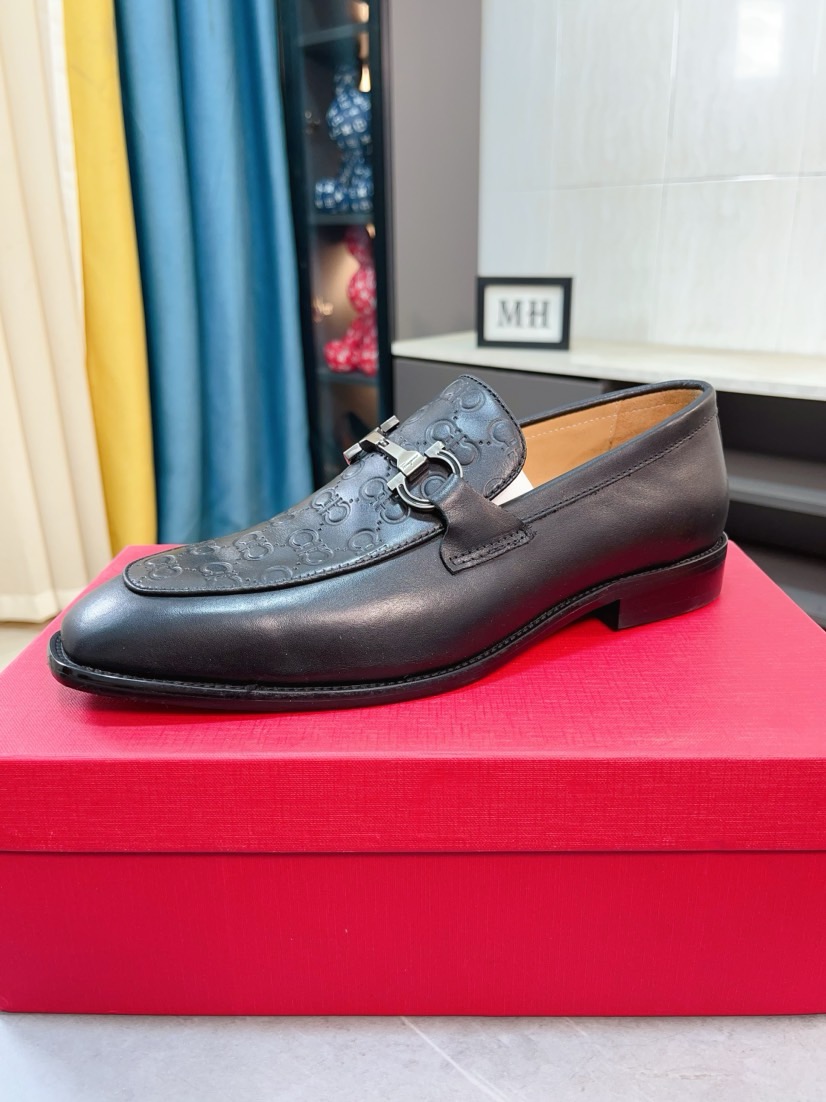 NO:279134,(Niuli) [Ferragamo] Ferragamo latest men's business leather shoes official website original 1:1 open mold layer uses Italian imported cowhide luxury cowhide inner, soft, comfortable, high-end and atmospheric, high-quality men's first choice 38-44 45 can be customized, ferragamo, ferragamo, cowhide19860909(牛里)【Ferragamo】菲拉格慕最新男士商务皮鞋官网原版1:1开模头层采用意大利进口牛皮奢华牛皮内里,柔软舒适高端大气,高品味男士首选38-44 45可订做,,ferragamo,ferragamo,cowhide,Men's shoes