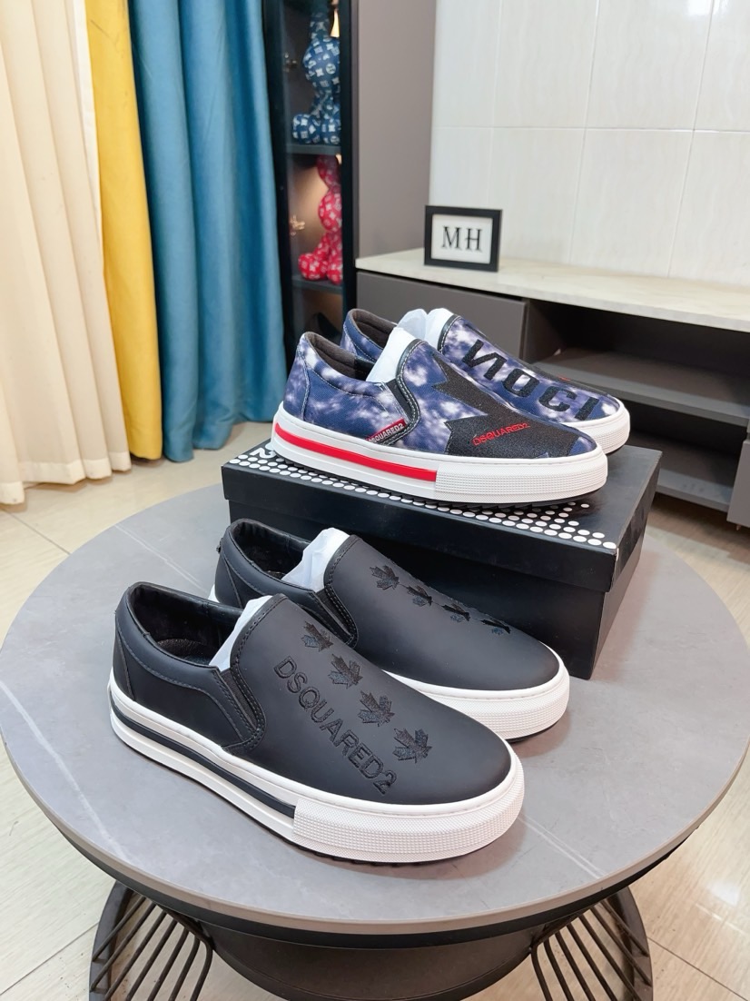 NO:279441,【Dsquared2】International brand second-class square [color] A century-old pure Italian rhyme creates a classic style design simple, fashionable, elegant, and exquisite atmospheric material selection [Strong] Original process technology production [Strong] The upper is made of special materials spliced ​​with super soft half-air cushion sole and very comfortable on the upper foot 38-46,19860909【Dsquared2】国际品牌第二次方[色]百年纯熟意式韵再创经典版型设计简单时尚素雅大气选料考究[强]原厂工艺技术制作[强]鞋面采用特殊材料拼接超柔软半气垫大底上脚非常舒适38-46,,Men's shoes