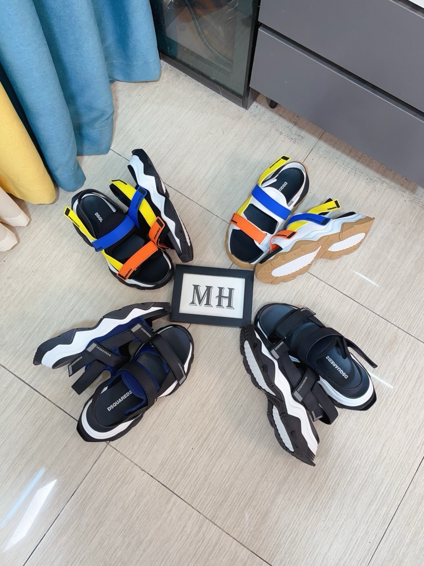 NO:283317,DSQUARED2. (Second-level men's size fashionable wash graffiti original soft sole Style category men's sandals beach sandals series Young and fashionable European and American trendy styles First choice in summer casual matching comfortable feet color 4 colors available 38-46,,sandals19860909DSQUARED2.（第二次方男码时尚水洗涂鸦 原版柔软大底 款式类别男士凉鞋沙滩凉鞋系列 年轻时尚 欧美潮流风格 夏季首选 随意搭配 脚感舒适 颜色4色可选38-46,,sandals,Men's shoes