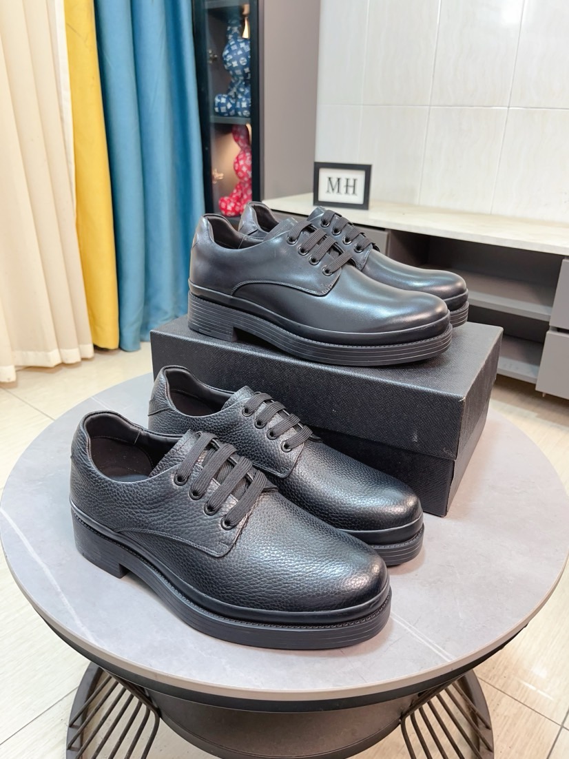 NO:780164,[PRADA Leather Shoes] Top Purchasing Agency Original imported Italian custom-made open-edge beaded cowhide leather, fully imported water-dyed breathable cowhide lining, original factory special molded sole super comfortable, code number 38-44,, prada, prada, cowhide19860909【PRADA 普拉达皮鞋】顶级代购 意大利进口原版定制开边珠牛皮面、全进口水染透气牛皮里垫、原厂特供原版成型底超级舒适,码数38-44,,prada,prada,cowhide,Men's shoes
