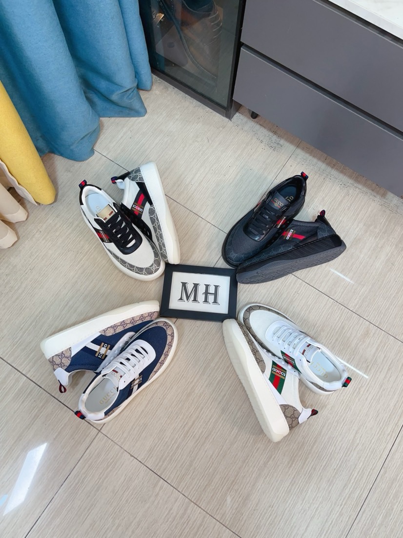 NO:351104,GUCCI [Gucci] new high-end brand of men's shoes, latest fashionable casual men's shoes, trendy and versatile style, relaxed and sporty upper imported Italian top layer cowhide leather, plus super fine workmanship. Original personalized fashionable rubber wear-resistant sole, light and comfortable on the feet, size 38-44,,gucci,cowhide19860909GUCCI【古奇】新款男鞋高端品牌,最新時尚休闲男鞋,潮流百搭之款,轻松运动风,鞋面意大利进口头层牛皮 真皮内里 加超精细做工.原版个性时尚橡胶耐磨大底,上脚轻巧舒适,码数38-44,,gucci,cowhide,Men's shoes