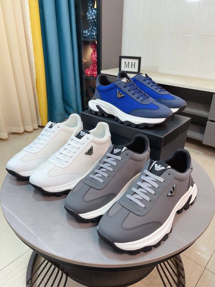 NO:354422,[Armani Armani] The official website of the world's first men's men's shoes, high-end brand uppers with imported flying woven imported sheepskin lining, specially designed for anti-slip and wear-resistant sole. Create a fashionable personality to set off your uniqueness!  A must-have for trendy men! Classic model. Code 38-44, Armani, Armani, Sheepskin19860909【阿玛尼armani】爆卖款官网全球首发男款男鞋高端品牌鞋面采用进口飞织进口羊皮内里,专供防滑耐磨大底.打造时尚个性衬托你的与众不同！潮男必备!经典款.码38-44,,armani,armani,sheepskin,Men's shoes