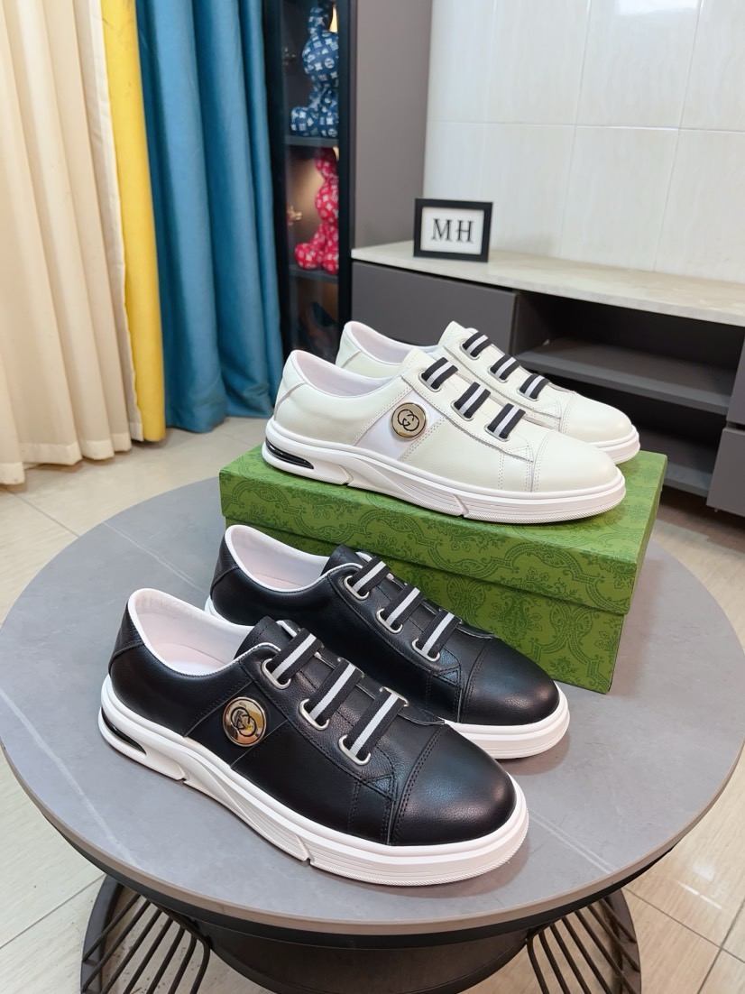 NO:557301,GUCCI [Gucci] new high-end brand of men's shoes, the latest fashionable casual men's shoes, a trendy and versatile style, relaxed sports style, uppers imported from Italy, first-layer cowhide, genuine leather lining and ultra-fine workmanship. Original personalized fashionable rubber wear-resistant outsole, light and comfortable on the foot, size 38-44,,gucci,cowhide19860909GUCCI【古奇】新款男鞋高端品牌,最新時尚休闲男鞋,潮流百搭之款,轻松运动风,鞋面意大利进口头层牛皮 真皮内里 加超精细做工.原版个性时尚橡胶耐磨大底,上脚轻巧舒适,码数38-44,,gucci,cowhide,Men's shoes