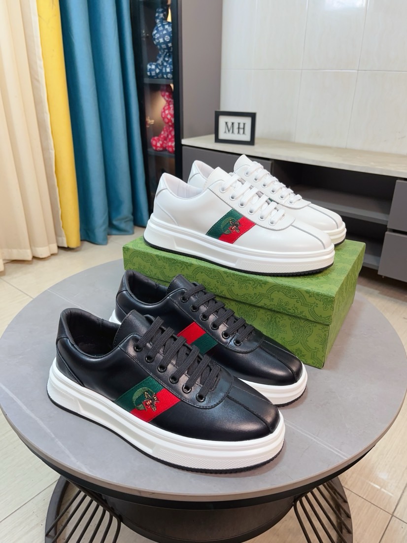 NO:779227,GUCCI [Gucci] new high-end brand of men's shoes, the latest fashionable casual men's shoes, a trendy and versatile style, relaxed sports style, uppers imported from Italy, first-layer cowhide, genuine leather lining and ultra-fine workmanship. Original personalized fashionable rubber wear-resistant outsole, light and comfortable on the foot, size 38-44,,gucci,cowhide19860909GUCCI【古奇】新款男鞋高端品牌,最新時尚休闲男鞋,潮流百搭之款,轻松运动风,鞋面意大利进口头层牛皮 真皮内里 加超精细做工.原版个性时尚橡胶耐磨大底,上脚轻巧舒适,码数38-44,,gucci,cowhide,Men's shoes