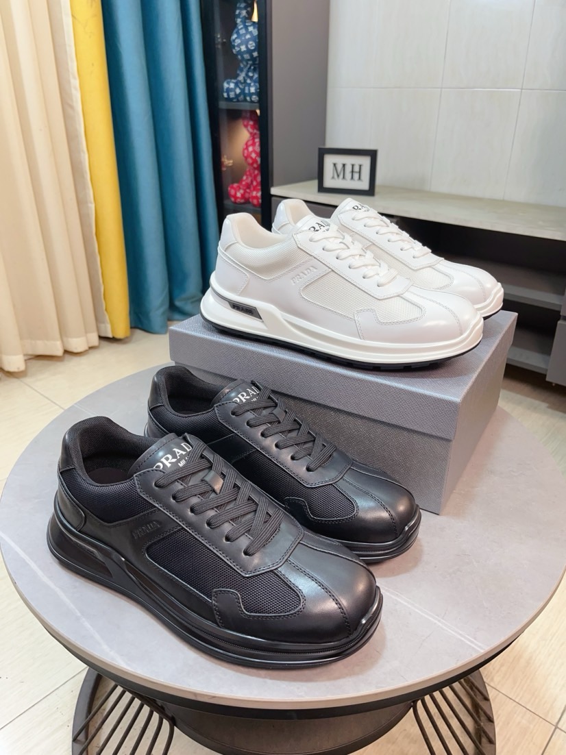 NO:604340,High-quality new Prada (Prada) counters are on the market simultaneously. New men's shoes and fabrics are selected from imported mesh with glue-spraying technology. Imported cowhide lining. High-end open-molded non-slip rubber outsole, exquisite lines, simple and elegant, comfortable and high-end for leisure travel. Size: 38 to 44,, prada, prada, cowhide19860909高品质新款prada(普拉达)专柜同步上市, 新款男鞋、面料精选进口面网配滴胶工艺.进口牛皮内里.高端开模防滑橡胶大底,精美线条、简约大气,上脚舒服上挡次、休闲旅游.码数:38一44,,prada,prada,cowhide,Men's shoes