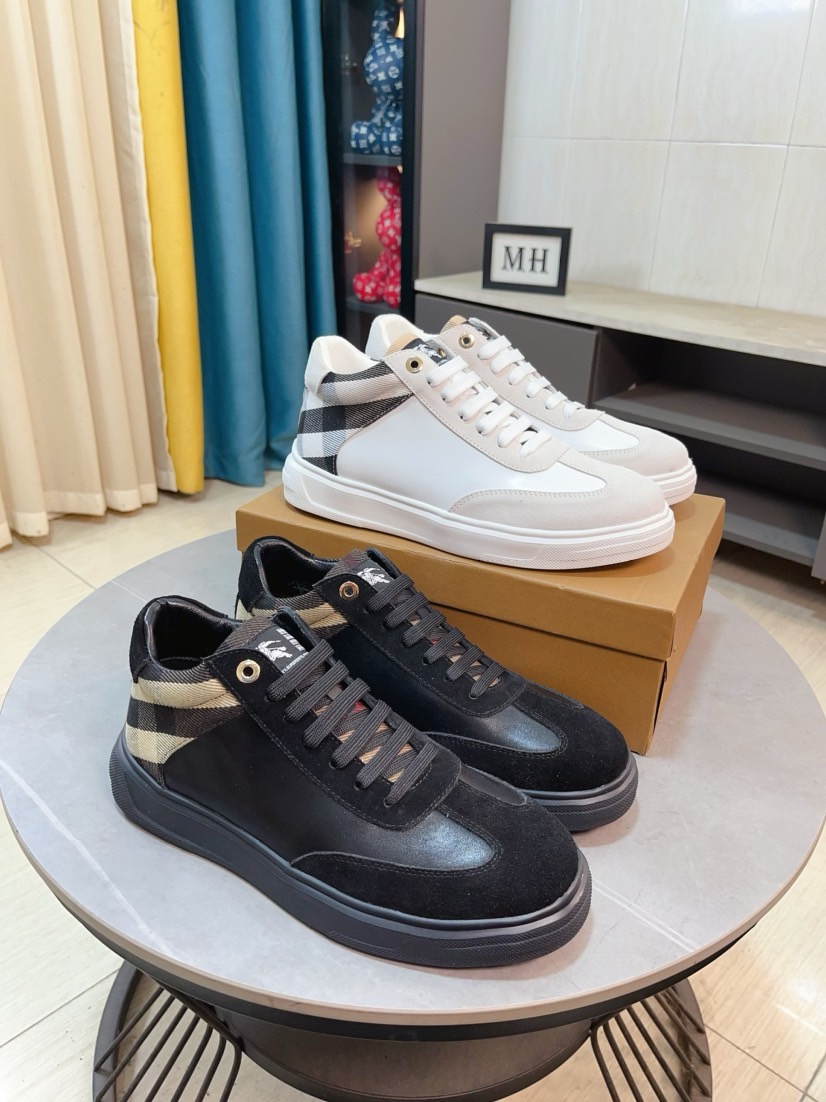 NO:639575,'Burberry' Burberry high-top original brand imported from Italy, selected cowhide with electric embroidered logo, breathable and comfortable in genuine leather (refuses to discolor and grind feet), non-slip rubber outsole, original quality, super comfortable, Korean style shoes, men's shoe size 38-44,,,burberry,burberry,cowhide19860909《burberry》 巴宝莉高帮意大利进口原版品牌精选牛皮电绣标真皮里透气舒适（拒绝脱色磨脚）鞋底防滑橡胶大底,原单品质 超舒服 韩版鞋 男鞋码数38-44、,,burberry,burberry,cowhide,Men's shoes