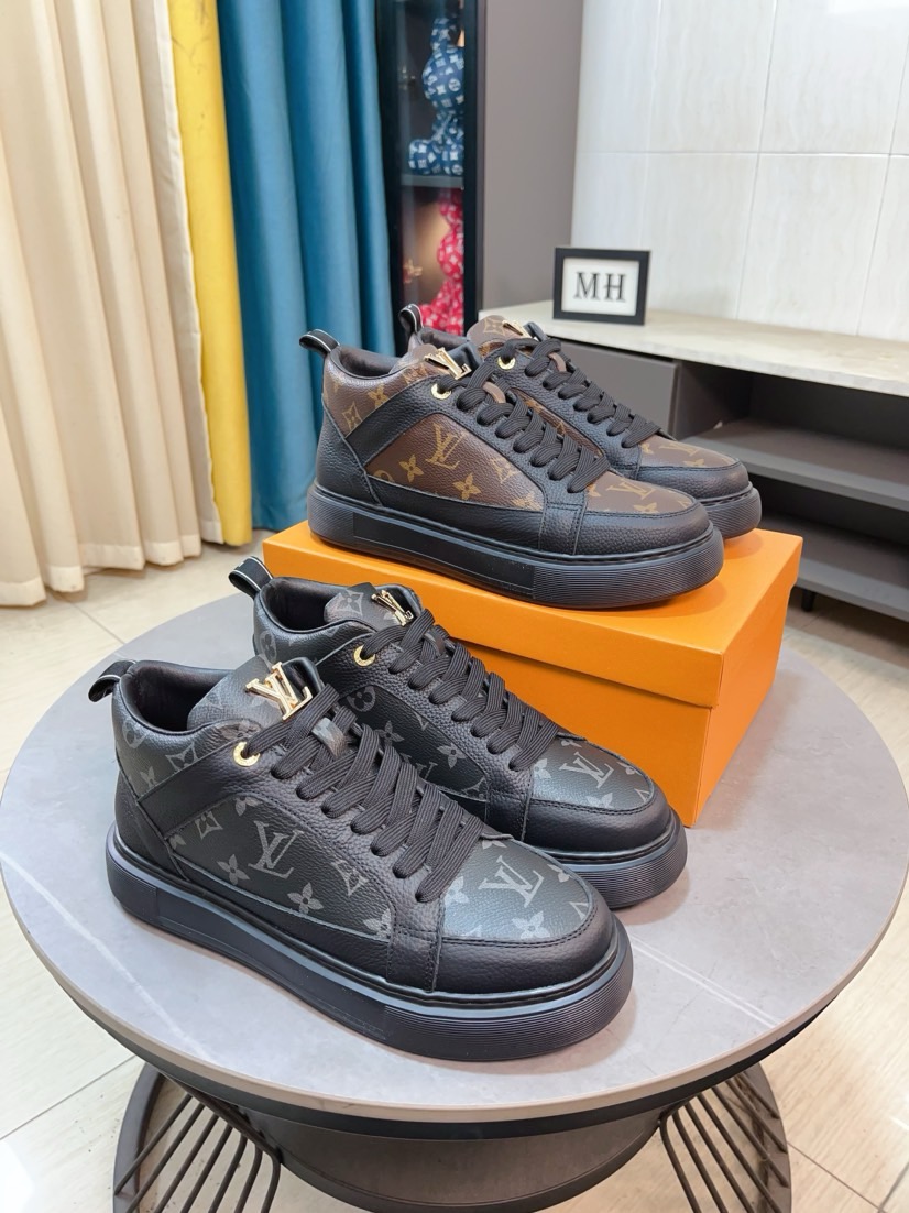 NO:680624,[LOUIS VUITTON] Louis Vuitton*'s official website has the same style of men's high-top casual shoes as popular celebrities ~ best-selling at home and abroad. LV focuses on the checkerboard series...Imported first-layer cowhide with special fabrics and full sheepskin lining. Brand-specific hollow outsole factory produced. The highest version code number is 38-44,,,louis vuitton,louis vuitton,louis vuitton,cowhide,sheepskin19860909【LOUIS VUITTON】路易威登*官网同款男士高帮休闲鞋人气明星大咖同款～热销海内外 Lv着力大作棋盘格系列……进口头层牛皮搭配专用面料全绵羊皮里品牌专用镂空大底代工厂出品 最高版本码数38-44、,,louis vuitton,louis vuitton,louis vuitton,cowhide,sheepskin,Men's shoes
