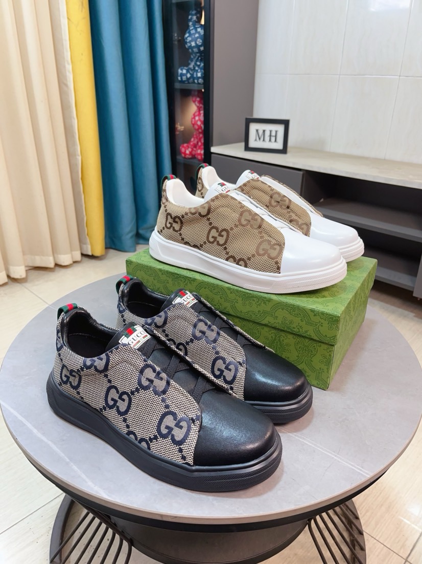 NO:828426,GUCCI [Gucci] new high-end brand of men's shoes, the latest fashionable casual men's shoes, a trendy and versatile style, relaxed sports style, uppers imported from Italy, first-layer cowhide, genuine leather lining and ultra-fine workmanship. Original personalized fashionable rubber wear-resistant outsole, light and comfortable on the foot, size 38-44,,gucci,cowhide19860909GUCCI【古奇】新款男鞋高端品牌,最新時尚休闲男鞋,潮流百搭之款,轻松运动风,鞋面意大利进口头层牛皮 真皮内里 加超精细做工.原版个性时尚橡胶耐磨大底,上脚轻巧舒适,码数38-44,,gucci,cowhide,Men's shoes