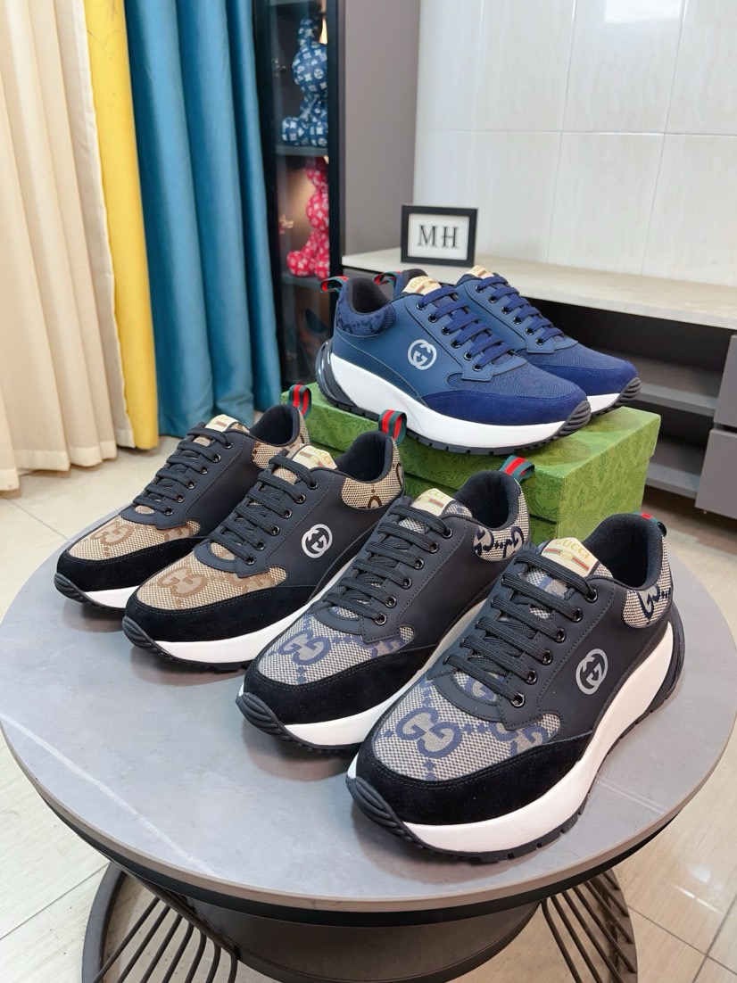 NO:781114,[GUCCI] Gucci's new lace-up casual men's shoes are on the market first. The materials and workmanship are superior to all versions on the market. The highest quality shipped first-layer cowhide with imported original perforated material leather lining, privately molded soft outsole, high foot comfort, and imported special materials highlight the unique charm of the brand. High-end customization 38 to 44,, gucci, cowhide19860909【GUCCI】古奇新款系带休闲男鞋抢先上市,材料做工完胜市场所有版本 最高品质出货头层牛皮配进口原版穿孔材料真皮内里,私模软质大底,上脚舒适度高、进口专用材料凸显品牌独特魅力 ,高端定制38一44,,gucci,cowhide,Men's shoes