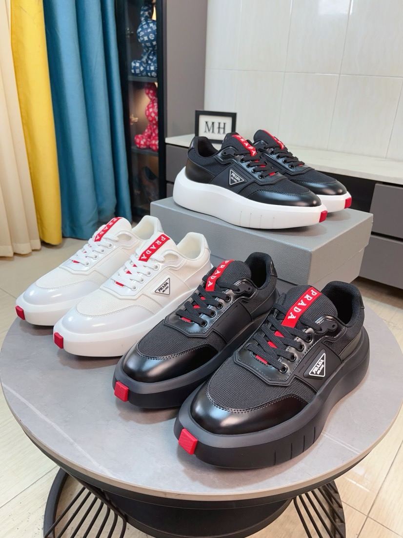NO:828433,High-quality new Prada (Prada) counters are on the market simultaneously. New men's shoes and fabrics are selected from imported mesh with glue-spraying technology. Imported cowhide lining. High-end open-molded non-slip rubber outsole, exquisite lines, simple and elegant, comfortable and high-end for leisure travel. Size: 38 to 44,, prada, prada, cowhide19860909高品质新款prada(普拉达)专柜同步上市, 新款男鞋、面料精选进口面网配滴胶工艺.进口牛皮内里.高端开模防滑橡胶大底,精美线条、简约大气,上脚舒服上挡次、休闲旅游.码数:38一44,,prada,prada,cowhide,Men's shoes