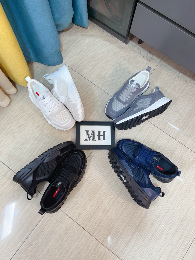 NO:853354,High-quality new Prada (Prada) counters are on the market simultaneously. New men's shoes and fabrics are selected from imported mesh with glue-spraying technology. Imported cowhide lining. High-end open-molded non-slip rubber outsole, exquisite lines, simple and elegant, comfortable and high-end for leisure travel. Size: 38 to 44,, prada, prada, cowhide19860909高品质新款prada(普拉达)专柜同步上市, 新款男鞋、面料精选进口面网配滴胶工艺.进口牛皮内里.高端开模防滑橡胶大底,精美线条、简约大气,上脚舒服上挡次、休闲旅游.码数:38一44,,prada,prada,cowhide,Men's shoes