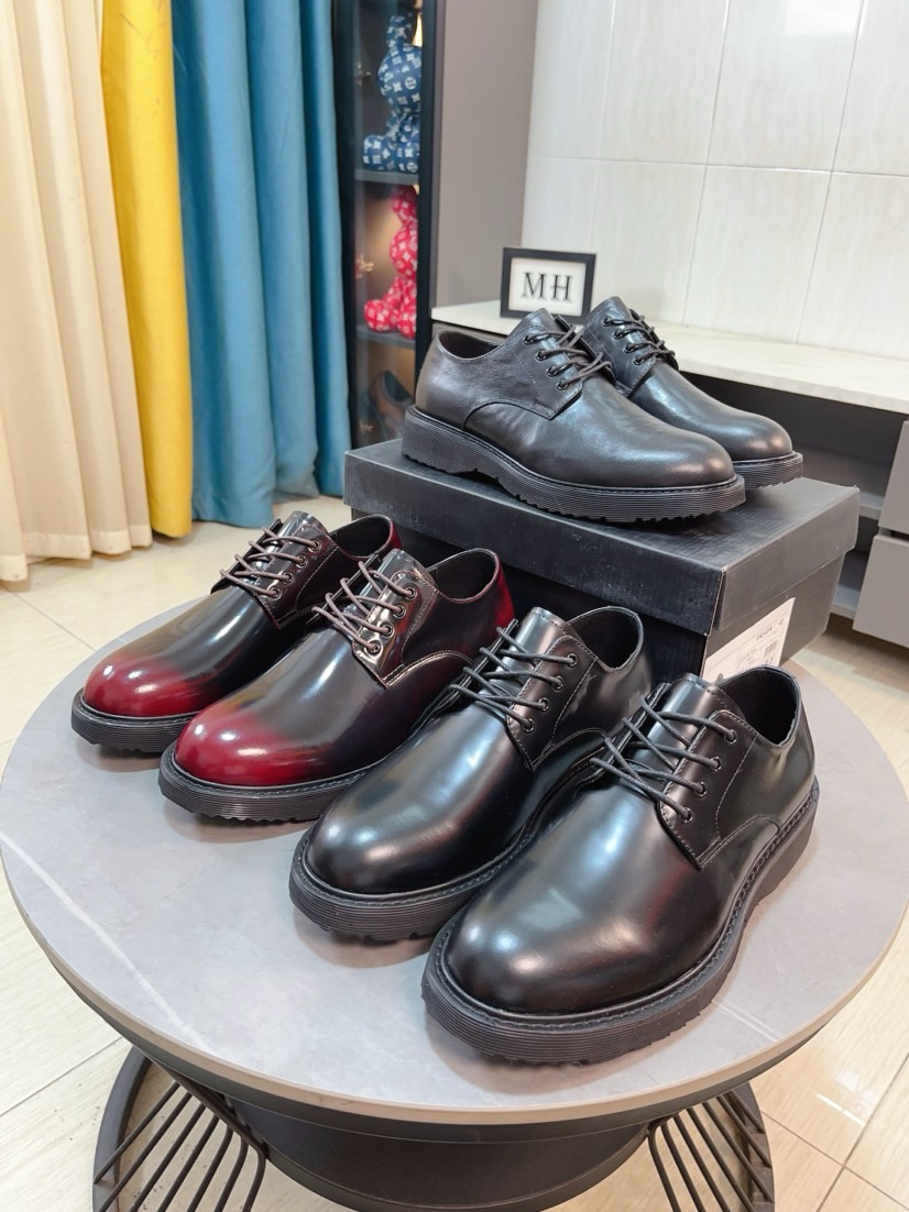 NO:886054,[High-end quality PRADA] High-quality hot-selling Prada leather shoes, the trendy hot-selling style, original open-edge beads on the upper, cowhide lining + cowhide feet, very comfortable on the foot, original open-molded air cushion outsole, size 38-44, 45 customized,, prada, prada, cowhide19860909【高端品质 PRADA】高品质 爆款 普拉达皮鞋潮流爆款,鞋面原版开边珠,牛皮内里+牛皮垫脚,上脚非常舒服,原版开模气垫大底, 码数38-44,45定做,,prada,prada,cowhide,Men's shoes