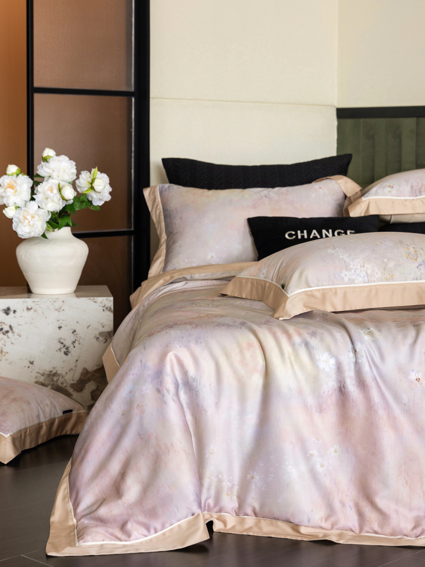 Elegant 100% Tencel Cotton Bedding Set - Luxurious Comfort and Style 4 i1758222195921 8502 0 2