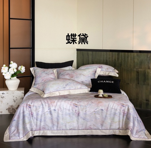 Luxury Tencel Cotton Bedding Set - Soft, Breathable, and Comfortable 1 Luxury Tencel Cotton Bedding Set - Soft, Breathable, and Comfortable
