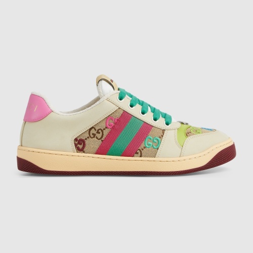 Gucci Screener Sneaker with Embroidered Details - Inspired by Gucci Lido Series 1 Gucci Screener Sneaker with Embroidered Details - Inspired by Gucci Lido Series