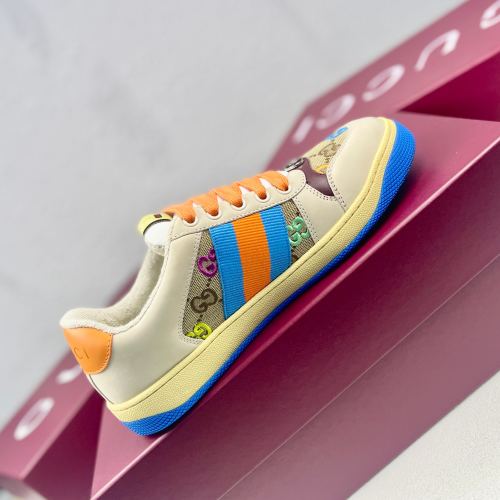 Gucci Screener Leather Sneakers with Web, Designer Athletic Shoes for Men 1 Gucci Screener Leather Sneakers with Web, Designer Athletic Shoes for Men
