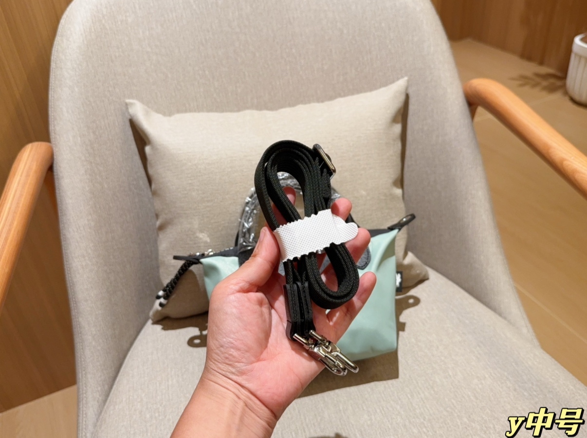 💰175
中号无盒
Longchamp珑骧
Energy新品帆布化妆包开合手提包
饺子包
尺寸：24cm