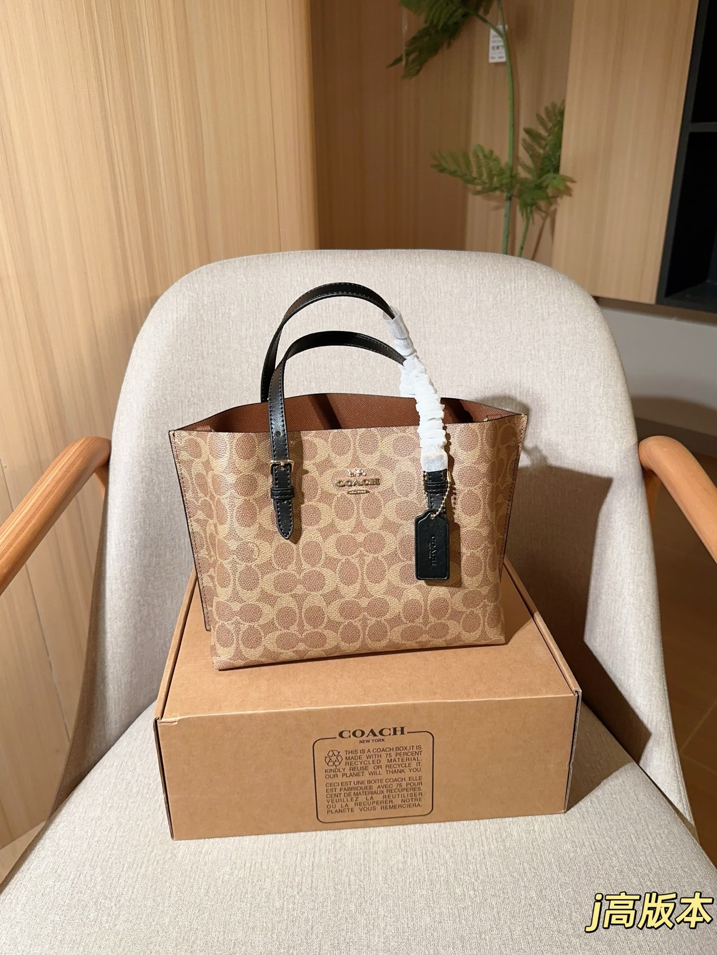 💰220
高版本
COACH/蔻驰
经典MOLLIE 25号托特包
Willow 24号托特
腋下可调节tote购物袋
尺寸24&times;20&times;10
礼盒包装🎁
