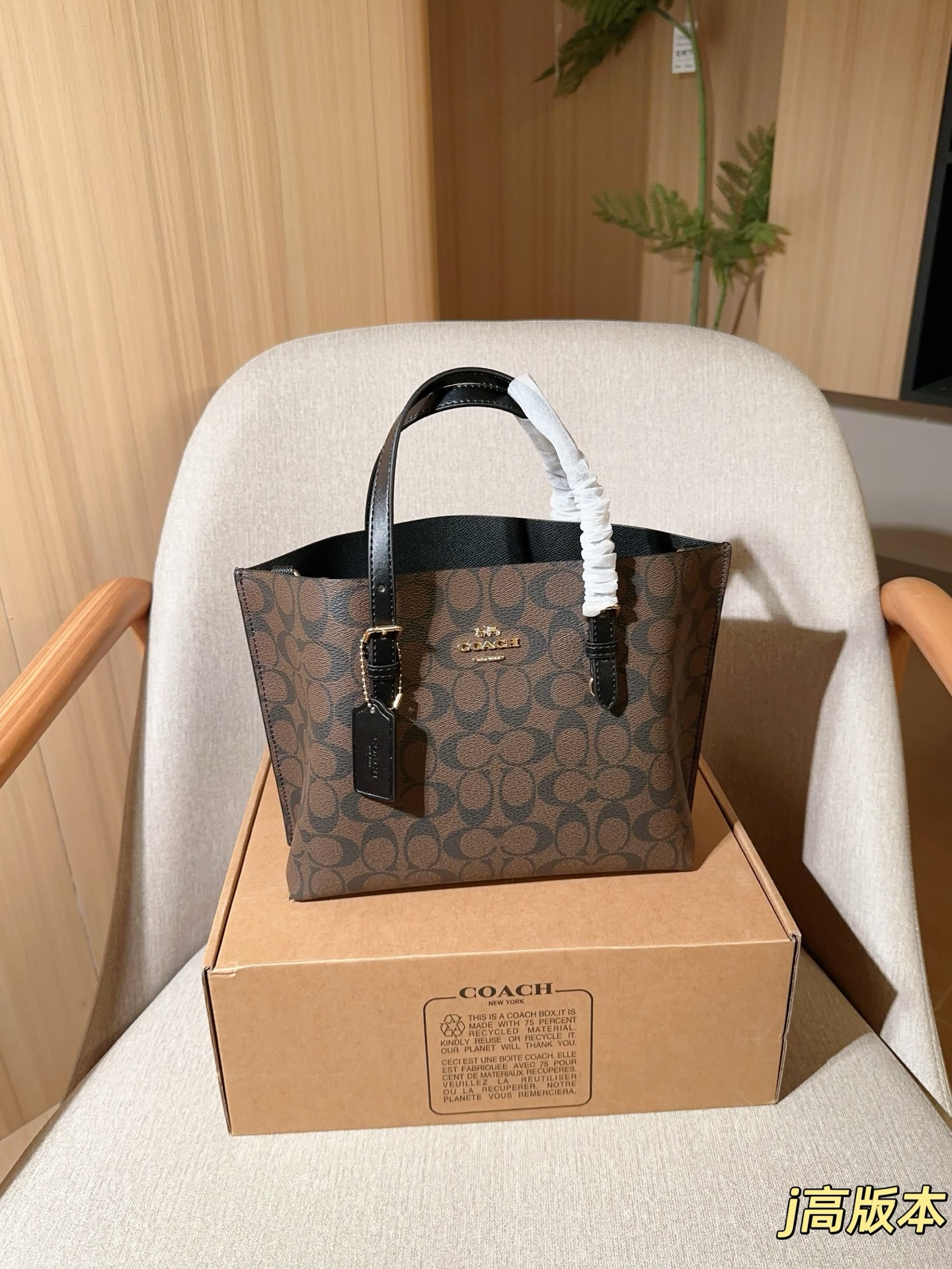 💰220
高版本
COACH/蔻驰
经典MOLLIE 25号托特包
Willow 24号托特
腋下可调节tote购物袋
尺寸24&times;20&times;10
礼盒包装🎁