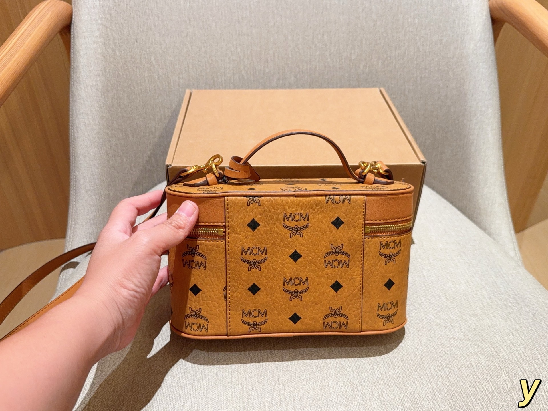 MCM taske Klassisk kosmetiktaske box taske — photo 4